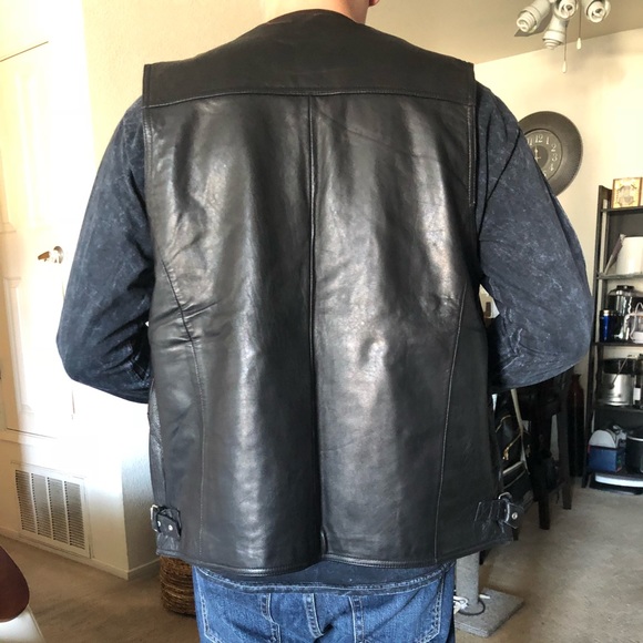 Leather vest - Picture 3 of 3